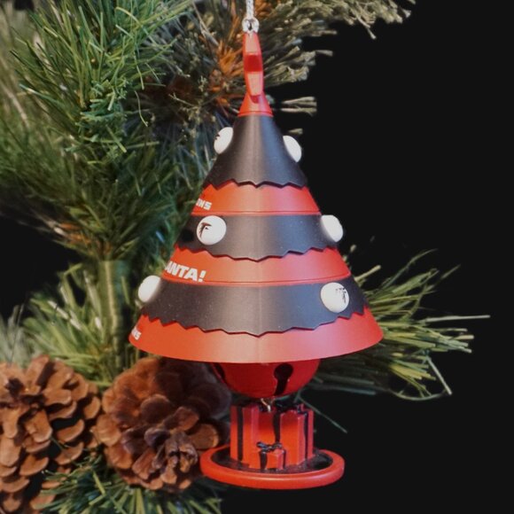 NFL Atlanta Falcons Tree Bell Christmas Tree Ornament 2015 - Picture 6 of 8